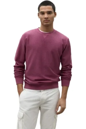 ECOALF Hombre, Sudaderas, Púrpura, Talla: S