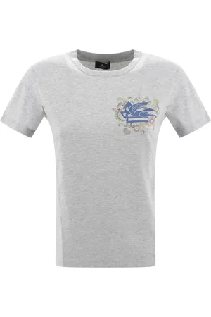Etro Mujer, Camisetas, Gris, Talla: L
