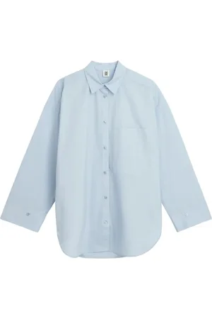 By Malene Birger Mujer, Blusas y Camisas, Azul, Talla: M