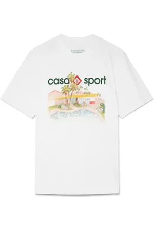 Casablanca Hombre, Camisetas, Blanco, Talla: S