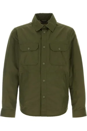 Woolrich Hombre, Camisas, Verde, Talla: L