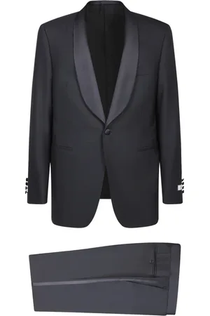 CANALI Hombre, Trajes, Negro, Talla: M