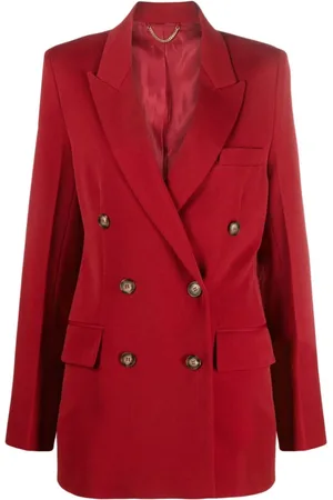 Victoria Beckham Mujer, Chaquetas, Rojo, Talla: S