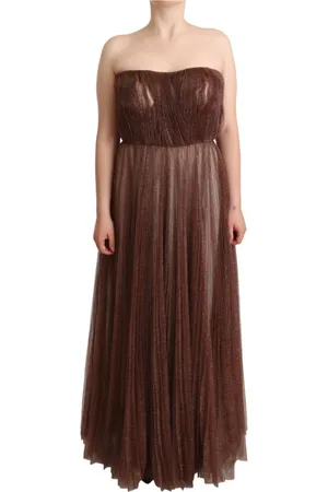 Dolce & Gabbana Mujer, Vestidos, Marrón, Talla: L