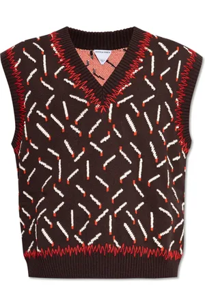 Bottega Veneta Hombre, Jerseys, Marrón, Talla: L