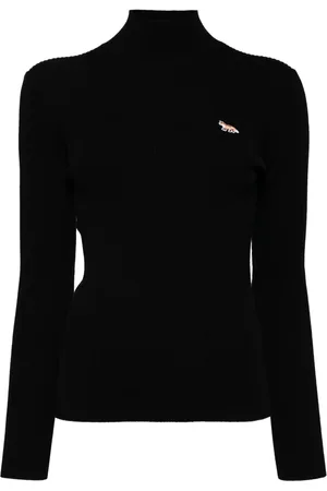 Maison Kitsuné Mujer, Jerseys, Negro, Talla: S