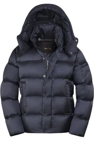 MOORER Hombre, Chaquetas, Azul, Talla: 4XL