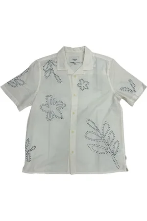 Wax London Hombre, Camisas, Blanco, Talla: L