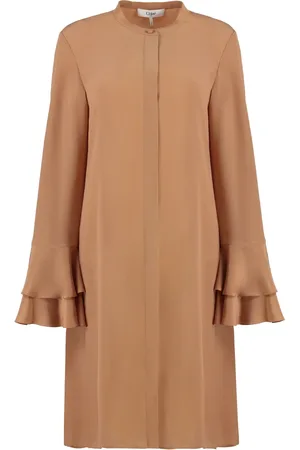 Chloé Mujer, Vestidos, Rosa, Talla: S