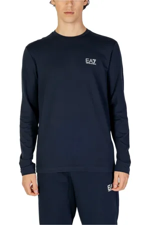 EA7 Hombre, Camisetas, Azul, Talla: S