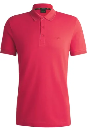 HUGO BOSS Hombre, Camisetas, Rojo, Talla: XL