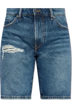 Diesel Hombre, Pantalones cortos, Azul, Talla: W32