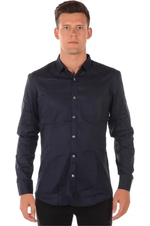 D.A. Daniele Alessandrini Hombre, Camisas, Azul, Talla: M