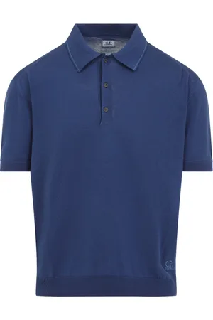 C.P. Company Hombre, Camisetas, Azul, Talla: S