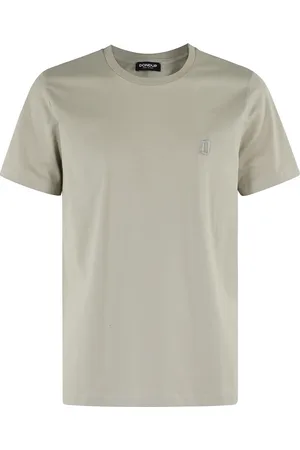 Dondup Hombre, Camisetas, Verde, Talla: L