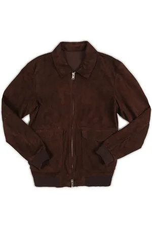 DFOUR Hombre, Chaquetas, Marrón, Talla: S