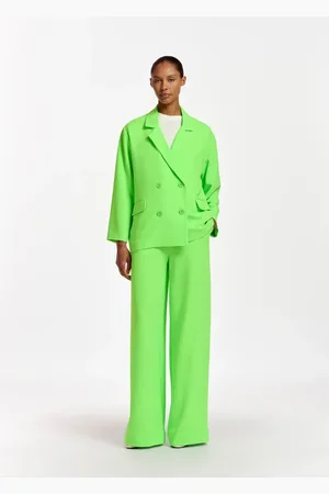 Essentiel Antwerp Mujer, Pantalones, Verde, Talla: XS