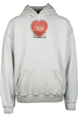 Diesel Hombre, Sudaderas, Gris, Talla: L