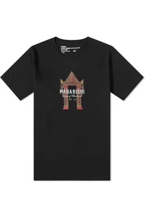 Maharishi Hombre, Camisetas, Negro, Talla: L