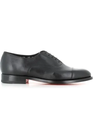 santoni Hombre, Zapatos, Negro, Talla: 44 EU
