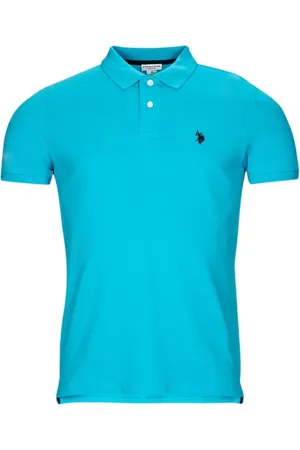 U.S. Polo Assn. Hombre, Camisetas, Azul, Talla: S