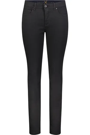 Mac Mujer, Vaqueros, Negro, Talla: L L32