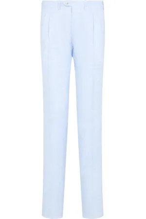 Kiton Hombre, Pantalones, Azul, Talla: L