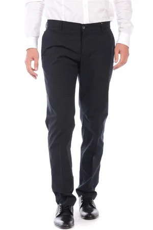 D.A. Daniele Alessandrini Hombre, Pantalones, Negro, Talla: S