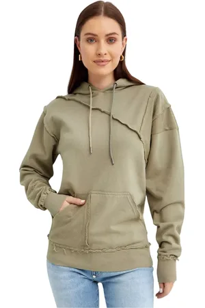 SER.O.YA Mujer, Sudaderas, Verde, Talla: S