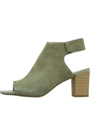 Clarks Mujer, Zapatos, Verde, Talla: 37 EU