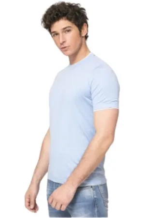 Gran Sasso Hombre, Camisetas, Azul, Talla: L