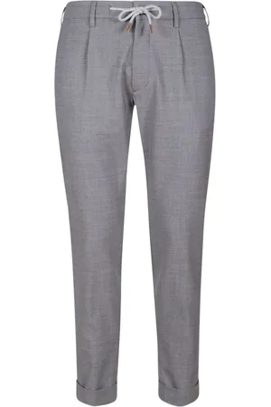 ELEVENTY Hombre, Pantalones, Gris, Talla: W32