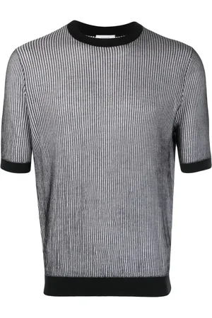 BALLANTYNE Hombre, Camisetas, Negro, Talla: M