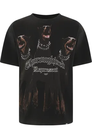 Represent Hombre, Camisetas, Negro, Talla: S