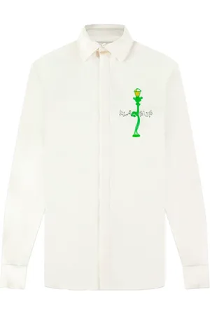 FLÂNEUR Hombre, Camisas, Blanco, Talla: L