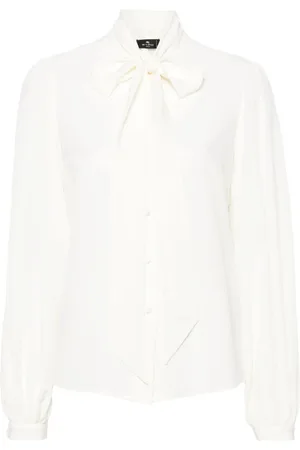 Etro Mujer, Blusas y Camisas, Blanco, Talla: L