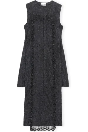 Ganni Mujer, Vestidos, Negro, Talla: S