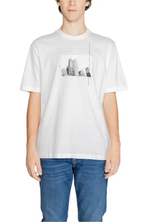 Armani Exchange Hombre, Camisetas, Blanco, Talla: S