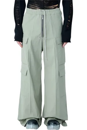 Rick Owens Hombre, Pantalones, Verde, Talla: XL