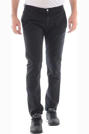 D.A. Daniele Alessandrini Hombre, Pantalones, Negro, Talla: W36