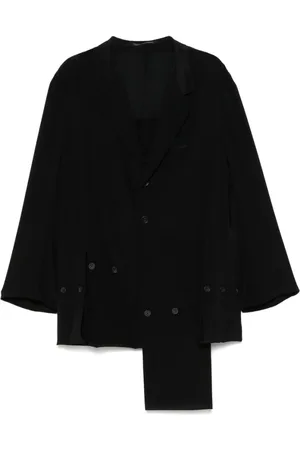 YOHJI YAMAMOTO Hombre, Abrigos, Negro, Talla: L
