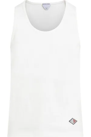 Bottega Veneta Hombre, Camisetas, Blanco, Talla: M