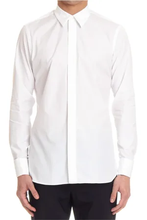 LARDINI Hombre, Camisas, Blanco, Talla: S