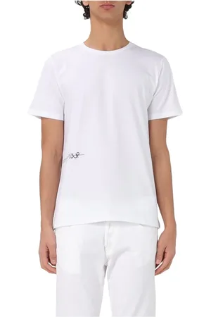 Dondup Hombre, Camisetas, Blanco, Talla: XL