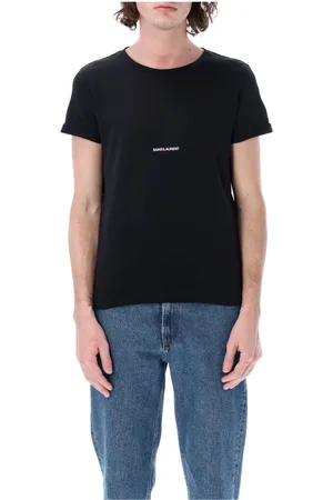 Saint Laurent Hombre, Camisetas, Negro, Talla: XL