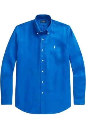 Ralph Lauren Hombre, Camisas, Azul, Talla: 2XL