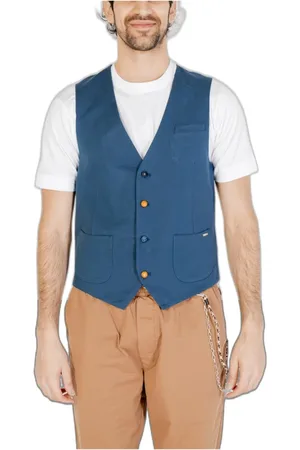 GIANNI LUPO Hombre, Chaquetas, Azul, Talla: S