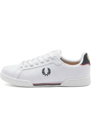 Fred Perry Hombre, Zapatos, Blanco, Talla: 40 EU
