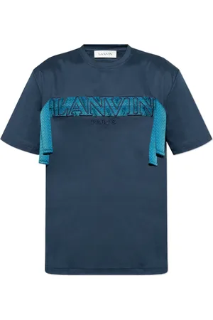Lanvin Hombre, Camisetas, Azul, Talla: XL