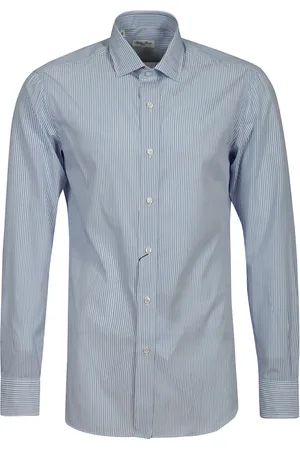 SALVATORE PICCOLO Hombre, Camisas, Azul, Talla: S
